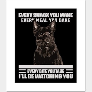 Urban Scottie Every Meal You Bake for Dog Enthusiasts Posters and Art